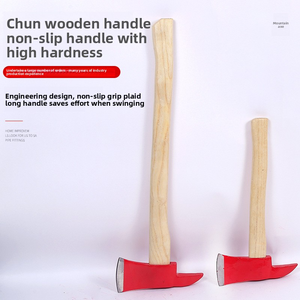 Venta al por mayor de hachas puntiagudas con <span class=keywords><strong>mango</strong></span> de <span class=keywords><strong>madera</strong></span> para lucha contra incendios, herramientas de escape de demolición para dividir <span class=keywords><strong>madera</strong></span> - Product Image 3