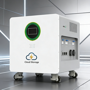 Système de stockage solaire domestique tout-en-un personnalisé, empilable, hybride solaire, onde sinusoïdale pure, batterie 16 kWh - Product Image 3