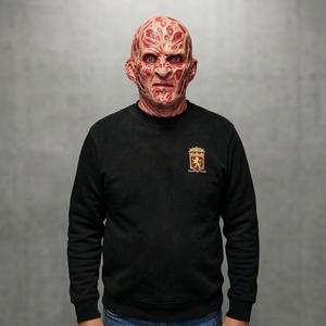 <span class=keywords><strong>Masque</strong></span> intégral en latex réaliste <span class=keywords><strong>avec</strong></span> cicatrices brûlées, drôle et original, accessoire tendance pour Halloween, cosplay, fêtes costumées, maison hantée - Product Image 2