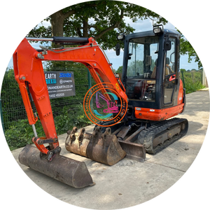 Utilisé pour Kubota KX61-3 mini pelle sur chenilles 2-5ton clé de fonctionnement composants de base moteur boîte de vitesses pompe à engrenages portant PLC" - Product Image 3