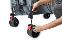 YumuQ plage Camping utilitaire Wagon chariot chariot Wagon poussette décrochage pour vendeur de rue bébé transporter pliable chariot pliant