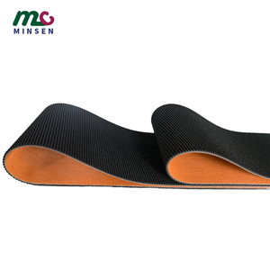 MINSEN konveyör bant üreticisi düz takviyeli çim tahıl <span class=keywords><strong>6ply</strong></span> kauçuk konveyör bant 800mm - Product Image 3