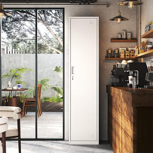 Armario Metálico de Almacenamiento de Acero para Pedidos al por Mayor, Armario Independiente para Dormitorio, Gimnasio, Apartamento, Entrega Rápida - Product Image 5