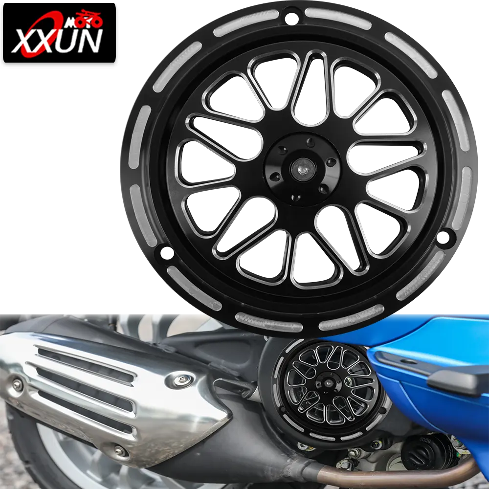 XXUN couvercle protecteur décoratif de ventilateur de refroidissement de moteur de capot de moto pour BI Vespa sprint Primavera 150 125