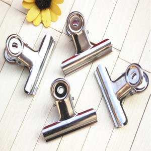 Porta-tickets metálico, organizador de documentos, clip de almacenamiento, clip para archivos de oficina/estudiantiles/financieros, disponible al por mayor a 1-2 yuanes. - Product Image 2