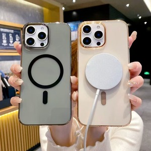 BAILI Factory High Quality Anti-scratch Transparent Magnetic Phone <strong>case</strong> <strong>for</strong> Iphone 16 Translucent <strong>Hard</strong> Shock-proof Back Covers - Product Image 2