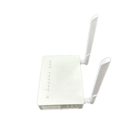Kualitas tinggi F477 F477V2 EPON ONU 1GE + 3FE 2.4G WIFI bahasa Inggris Firmware antena eksternal dalam persediaan