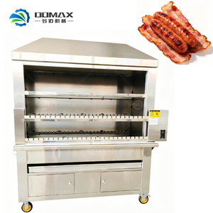 Máquina de Barbacoa Brasileña sin Humo, Asador Rotatorio de Carbón, Parrilla de <span class=keywords><strong>Rodizio</strong></span> de Acero Inoxidable - Product Image 1