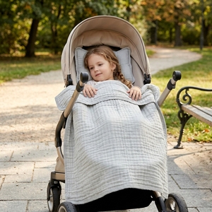 Mantas Envolventes para Bebé Transpirables Oeko Tex, Tejidas para Todas las Estaciones, Envoltura Suave Personalizada <span class=keywords><strong>de</strong></span> Color Sólido, Manta <span class=keywords><strong>de</strong></span> Muselina <span class=keywords><strong>de</strong></span> Algodón Orgánico GOTS - Product Image 4