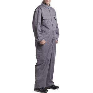 Hochwertige Reflektierende Baumwoll-Langarm-Schutzkleidung Arbeitsoverall für Mechaniker Schweißen FR-Schutzanzug Hohe Sichtbarkeit - Product Image 5