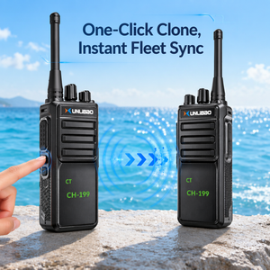 XUNLIBAO Suministro Directo de Fábrica F1880 IP68 Radio Bidireccional Impermeable de 10W, Stock Disponible, VHF UHF Doble Banda, Tipo-C, Portátil para Uso Marino - Product Image 5