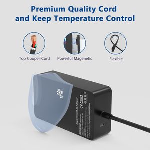 Adaptateur de <span class=keywords><strong>chargeur</strong></span> pour ordinateur portable Microsoft <span class=keywords><strong>Surface</strong></span> <span class=keywords><strong>Pro</strong></span> 8 <span class=keywords><strong>X</strong></span> 7 6 5 4 3, 65W 15V 4A, <span class=keywords><strong>chargeur</strong></span> d'alimentation <span class=keywords><strong>Surface</strong></span>, type électrique - Product Image 6