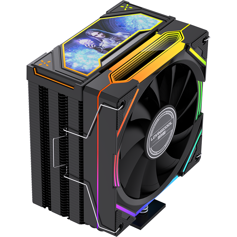 Cpu Case Mod Radiator Fan LOVINGCOOL High Quality Copper Radiator Heatsinks Computer Case RGB CPU ...