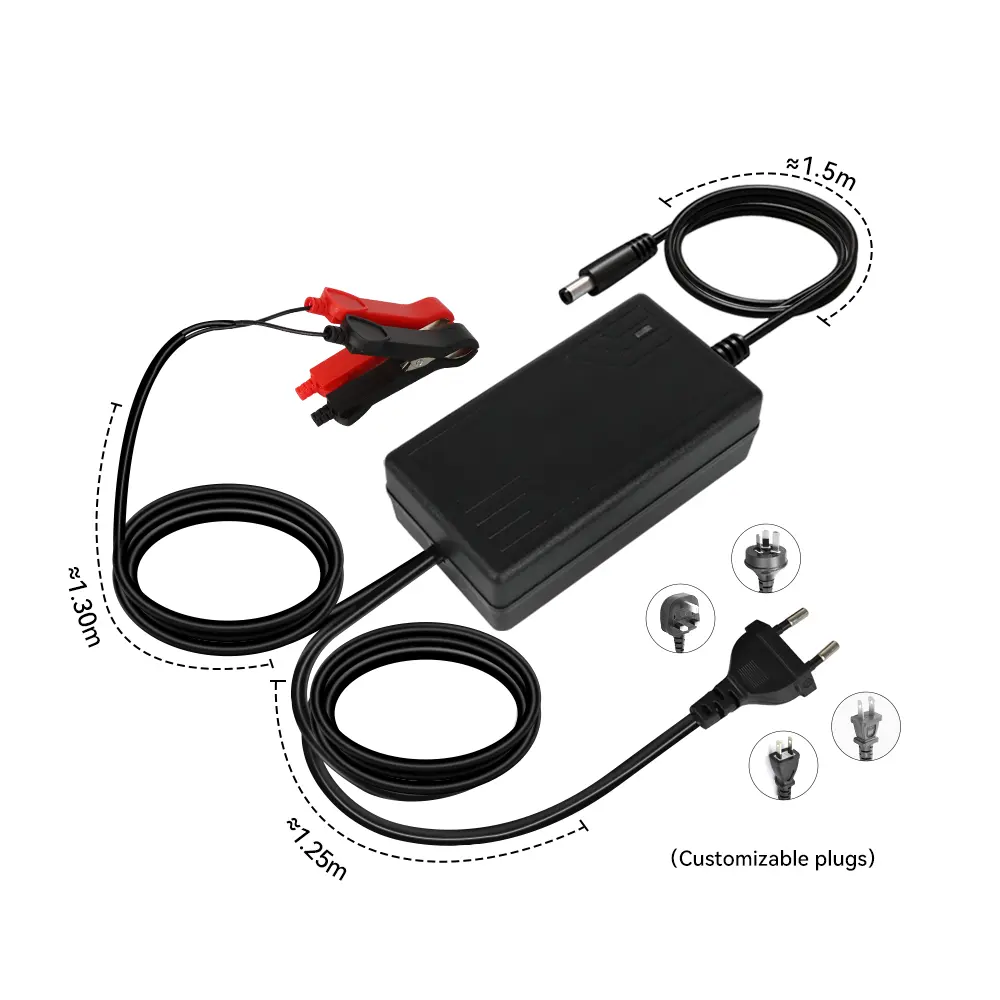 Evrensel giriş AC 40-280V DC 0.5A 1A 2A güç adaptörü 12V 36W güç kaynağı AC DC adaptörü