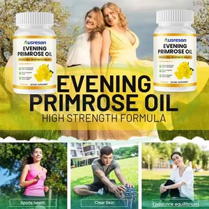 Ausreson OEM 1300mg Nachtelijke <span class=keywords><strong>Primrose</strong></span> Olie Capsules Beste Kruidensupplementen <span class=keywords><strong>Halal</strong></span> 1000mg Nachtelijke <span class=keywords><strong>Primrose</strong></span> Olie <span class=keywords><strong>Capsule</strong></span> - Product Image 3