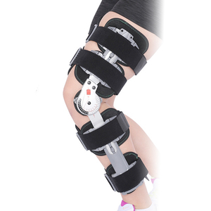 Soporte Ortopédico para Pierna, Ajustable, con Bisagras, para Fracturas, Soporte de Rodilla con ROM para OA - Product Image 1