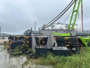 Grúa sobre orugas Zoomlion ZCC5800W de 500 toneladas, usada, de marca china de alta gama, a precio económico, con inspección de video en línea desde Dubái para informe. - Product Image 4