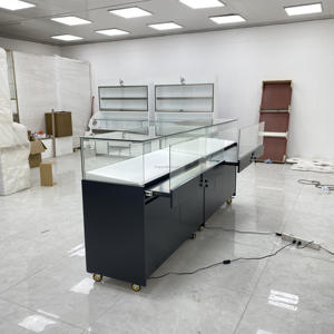 <span class=keywords><strong>LED</strong></span>-Rauchershop Glasvitrine Inneneinrichtung Tabakshop Hochwertige Ausstellungsvitrine - Product Image 5