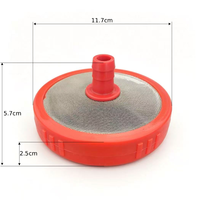 Filtre à disque de base pour pulvérisateur agricole, tamis en maille ABS rouge, empêche le blocage de la pompe à diaphragme