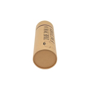Recyclable Customized Design <b>Round</b> Cardboard <b>Boxes</b> Paper Tube Packaging Clothes, Jackets, Shirts - Product Image 4