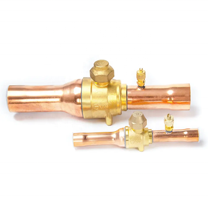 Vanne à boisseau sphérique de type soudé 1/4 3/8 1/2 pour ports de charge, personnalisable OEM, prix usine, pour systèmes de réfrigération générale - Product Image 5