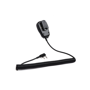 Two-way Radio <b>Microphone</b> Shoulder Speaker Walkie Talkie <b>Microphone</b> Handheld for IIC-V8 IC-V85 IC-V82 F3/F21/F3G/F26 - Product Image 2