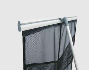 Hotel Lobby Magazine Display Stand Black Mesh Brochure <strong>Holder</strong> Floor Type for Reception Area Showroom Trade Show Booth - Product Image 5