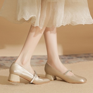 Elegant Women's <b>Closed</b> <b>Toe</b> High-<b>heeled</b> Formal Shoes Sexy and Exquisite Timeless Evergreen Design for Summer and Winter - Product Image 4