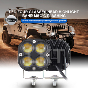 LKT Hot Selling Auto Lighting Systems 5d Potical Lens Spot Beam Yellow White 3inch 40w Led Work Light pour Truck Car - Product Image 2