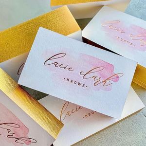 Impresión de tarjetas de visita papel de lámina de oro Impresión de cartón Impresión de tarjetas de visita - Product Image 6