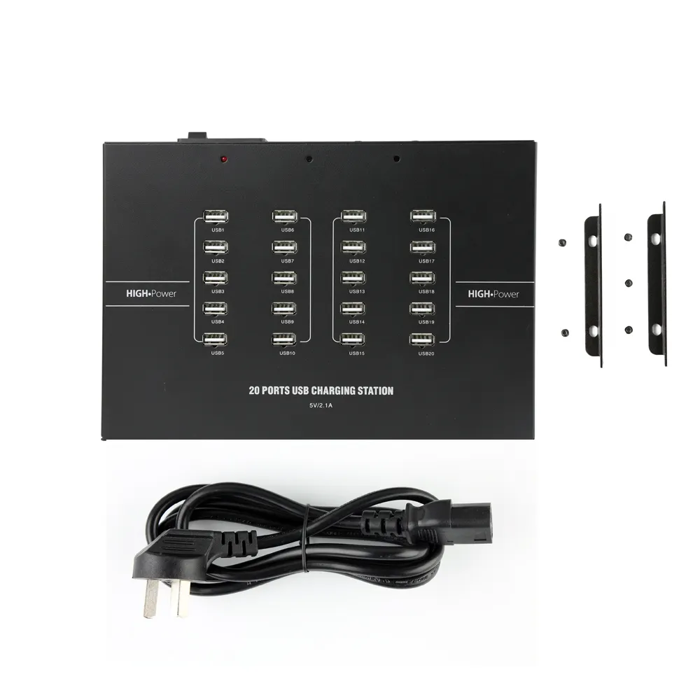 Hot Selling multiport USB Charger Sipolar C-220 20 ports usb charger socket PC Smart Phone USB Charging Station