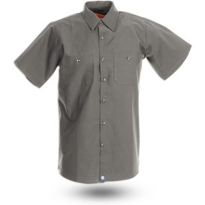 Camisa de Trabajo Industrial de Manga Corta Personalizada para Hombre S12, Ropa de Trabajo Resistente a las Arrugas - Product Image 1