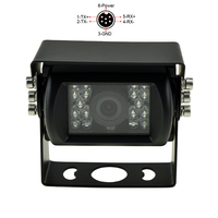 Meilleure caméra de recul pour véhicule, vision nocturne claire, 12V-24V, 1080P, caméra de recul pour camion, caméra de recul robuste, étanche, pour voiture