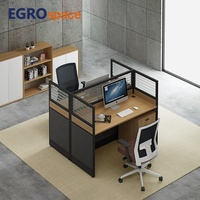 EGROspace – Bureau de travail moderne à double face en bois, modèles de mobilier, cloison de séparation pour bureau