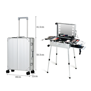 Obox กระเป๋าเครื่องสำอางผู้หญิงหรูหรากล่องเครื่องสำอางแฟชั่นที่กำหนดเองพิมพ์ของขวัญ - Product Image 3