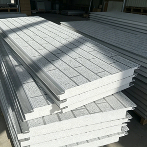 Panneaux muraux décoratifs pour la maison, panneaux sandwich en mousse de <span class=keywords><strong>polystyrène</strong></span> <span class=keywords><strong>expansé</strong></span> léger EPS, isolation fiable, revêtement durable - Product Image 4