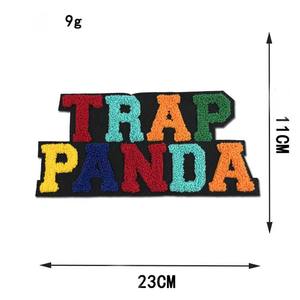 Patch brodé <span class=keywords><strong>en</strong></span> tissu, lettres anglaises, foi, peur, appliqué brodé, repassage pour sacs et accessoires, bricolage - Product Image 6