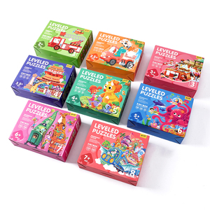 7 + sinh thái thân thiện thiết kế mới nhất 2 trong 1 giấy Trò chơi giáo dục ghép hình câu đố - Product Image 6