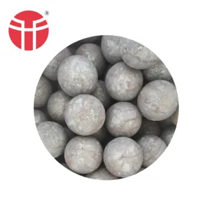 Bola de acero al carbono de medios de molienda forjados de alta calidad para la venta molino de bolas cemento mineral con B2 B3 40Cr gcr15 65Mn 60mm
