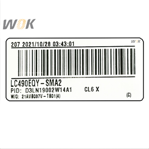 MOQ 17 pièces 32 40 <span class=keywords><strong>43</strong></span> 50 55 60 65 pouces LC490EQY-SMA2 Écran LED LCD HD <span class=keywords><strong>4K</strong></span> de 49 pouces Pièce de rechange Cellule ouverte pour remplacement d'écran LGTV - Product Image 3