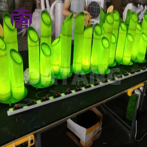 Luces LED 3D personalizadas con forma, material de resina transparente y fibra de vidrio, IP65, para jardín, césped, festivales, Navidad. - Product Image 3