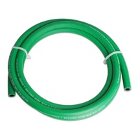 Vert 1/4 pouces tuyau de torche de soudage NBR polyester renforcé ISO 3821 pour la coupe de soudage