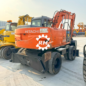 Giappone usato originale escavatore a ruote <span class=keywords><strong>Hitachi</strong></span> ZX130W per la vendita, prezzo a buon mercato forte potenza <span class=keywords><strong>Hitachi</strong></span> ZX130 ZX120 ZX200 ZX210 ZX240 - Product Image 3