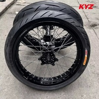 Pneu tout-terrain KYZ Sur-Ron Ultra Bee 17 pouces, 100/80-17 130/70-17, nouveau jeu de roues Supermoto, haute performance, résistant à l'usure
