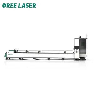 Precision of Cutting Engineering Machining Metal Pipe Fiber Tube Laser Cutting Machine