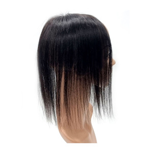 Peluca para Mujer Cosmo in Korea Premium (8x9)-12 pulgadas, Peluca de Cabello Humano de Alta Calidad, Estilo Natural Liso y Suave para Mujer - Product Image 1