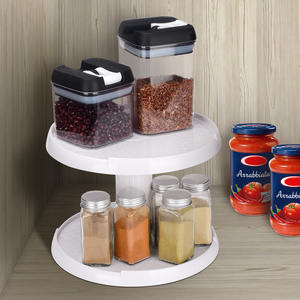 Support de rangement coulissant à double couche: adapté au rangement à domicile, en particulier <span class=keywords><strong>sous</strong></span> les éviers de cuisine et dans les salles de bain - Product Image 3