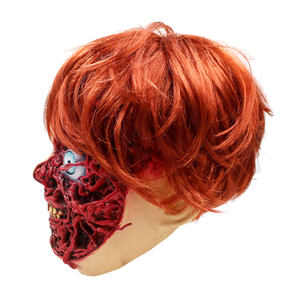 Mascarilla de látex con cara de cara para disfraz, máscara de látex para cara y cara, para fiesta de Carnaval - Product Image 3