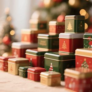 Nguồn Nhà Máy Giáng Sinh Hộp Quà Tặng Giáng Sinh Kim Loại Bao Bì Tinplate <span class=keywords><strong>Tin</strong></span> Có Thể <span class=keywords><strong>Biscuit</strong></span> Kẹo Lưu Trữ Hộp - Product Image 6