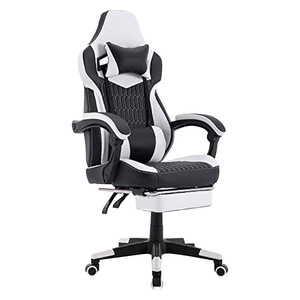 Gaming Chair Pu Leather Swivel Reclining Office Chair For Home Study Room Commercial Space - Product Image 5